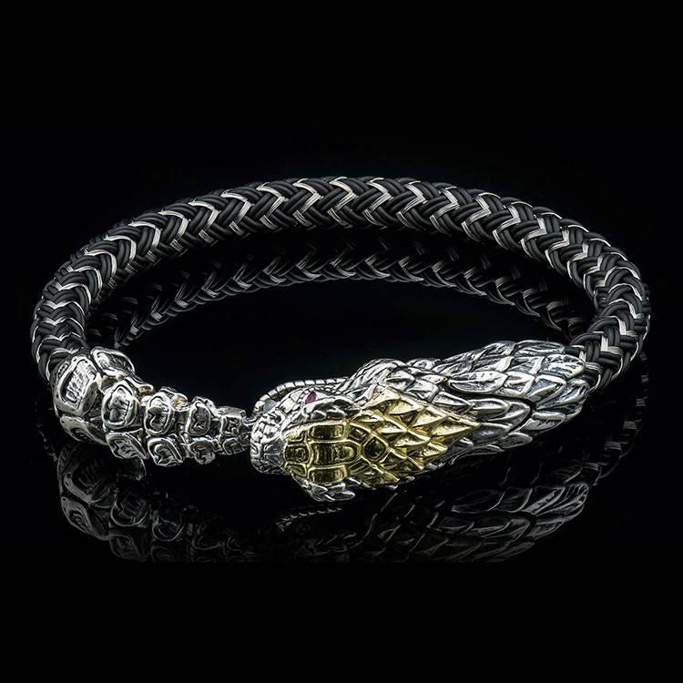 William Henry FL BR7 YG bracelet