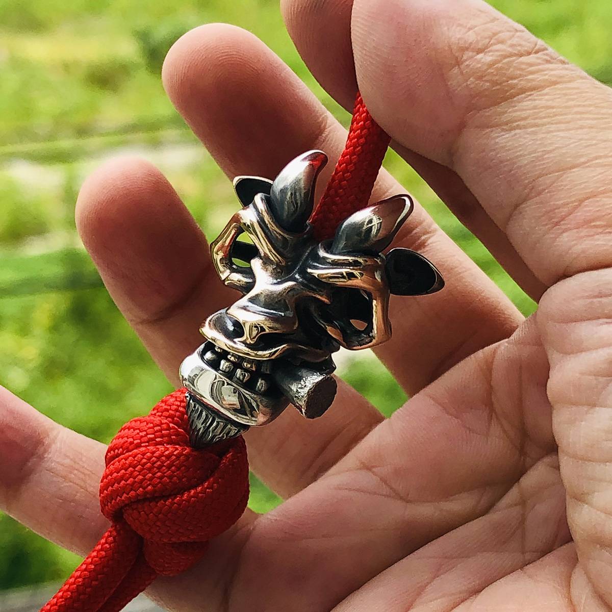 Cpprhd83 Head 俄罗斯铜斑蛇山羊先生吊坠刀坠 3580