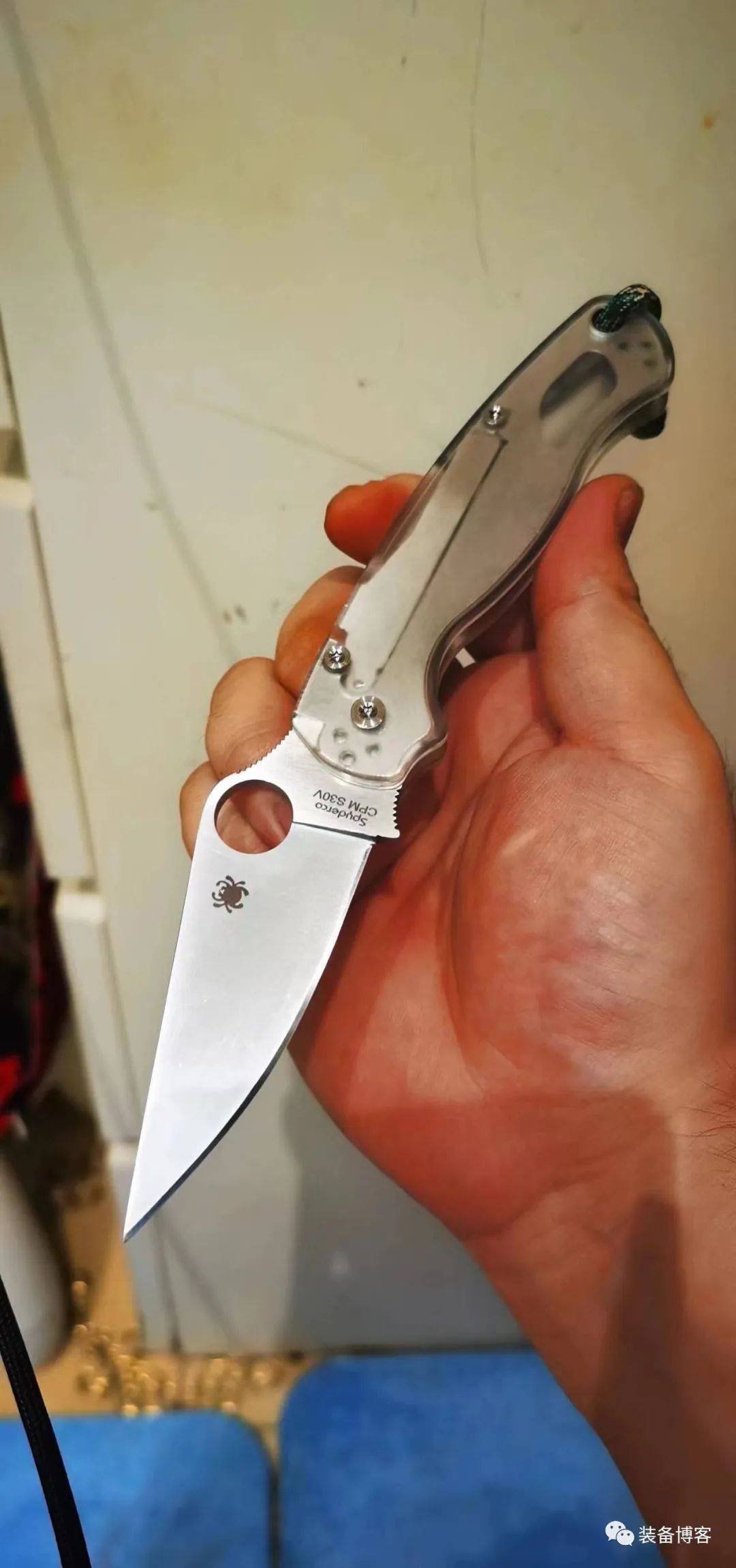 战术猛男的标配：spyderco C81
