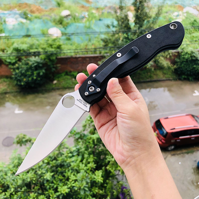 【特惠】Spyderco C36GPLE CPM-S30V钢 G10柄 1200