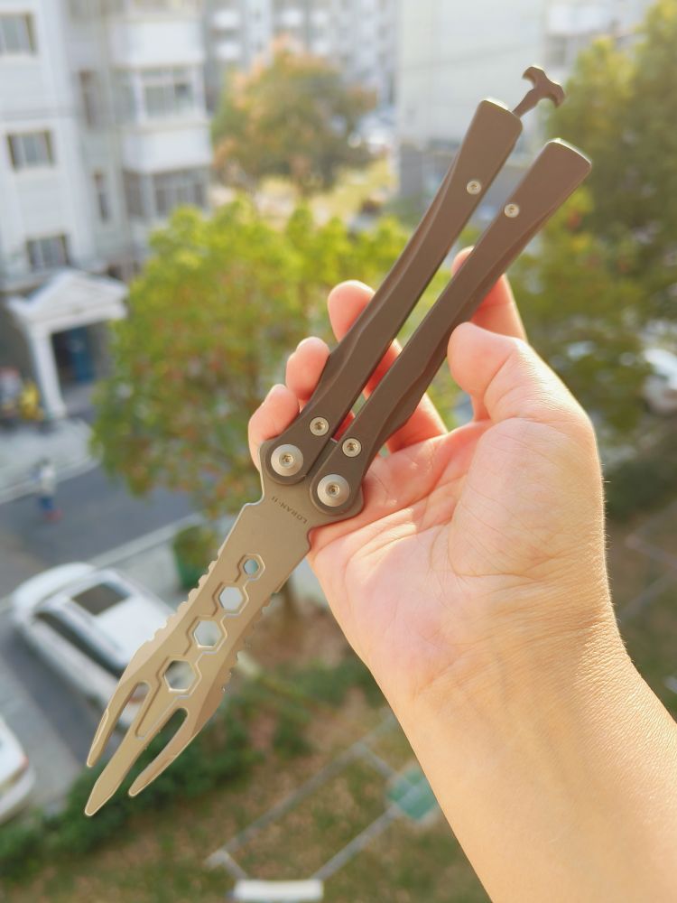 🚫 Maxace Knives 罗兰二代 M390刃 钛合金柄 棕色 原价998 促销价750