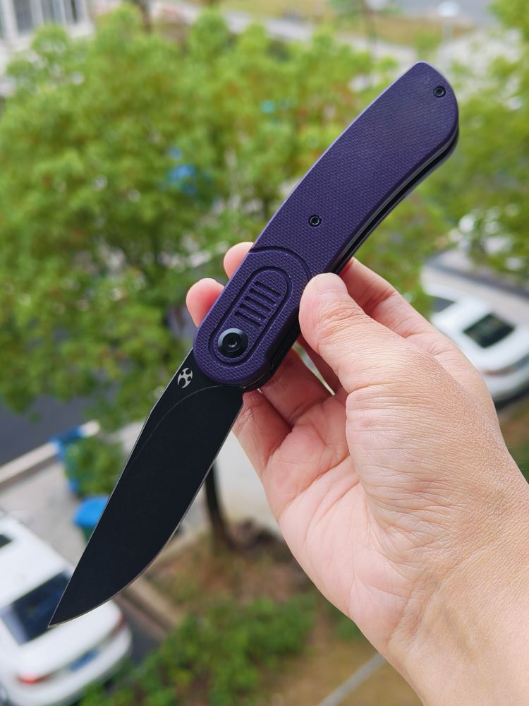 Kansept Knives Reverie 154CM钢 G10手柄 T2025B5 紫色