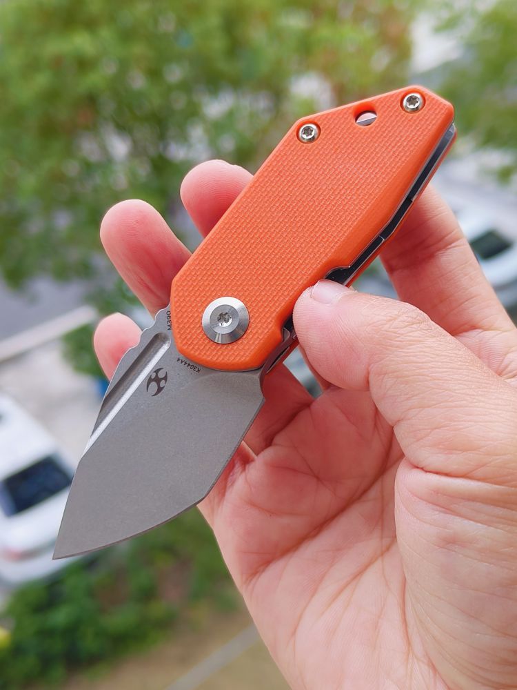 【售完】Kansept Knives RIO M390钢 G10手柄 K3044A4 橙色 原价580 特惠299