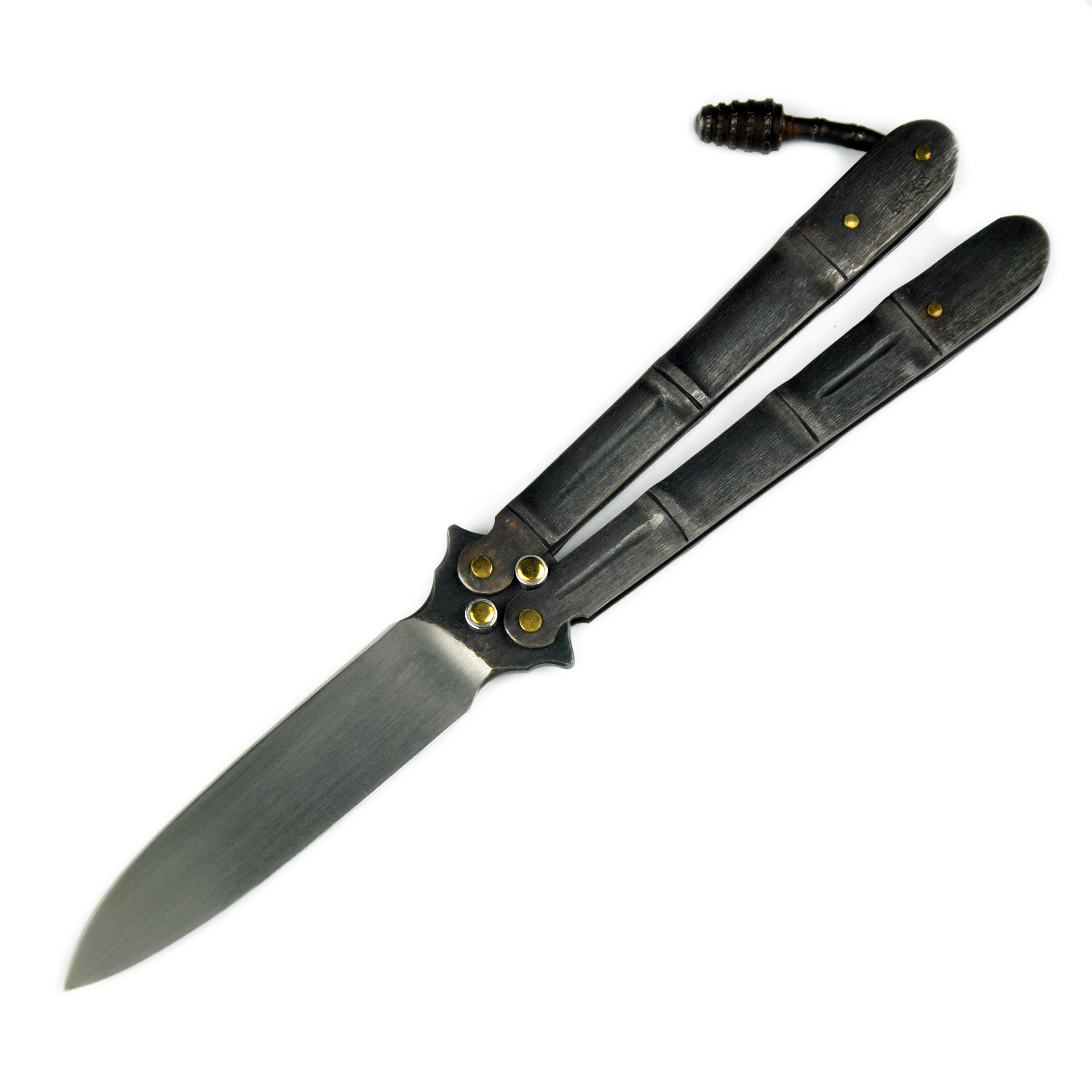 Hidetoshi Nakayama 中山英俊 VG10钢 VG10柄 蝴蝶刀 12600