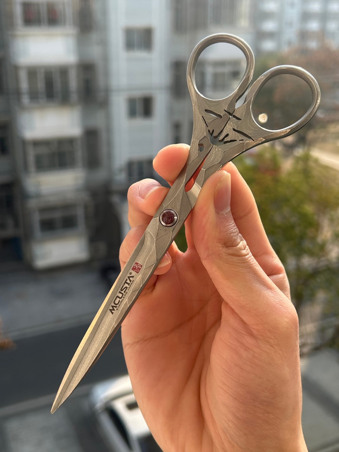 Mcusta Knives 大马士革钢剪刀 DDF-0170 富士山 1380