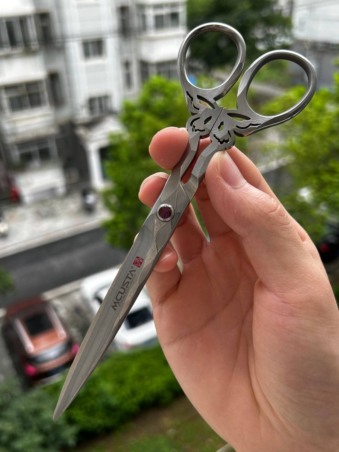 Mcusta Knives 大马士革钢剪刀 DDB-0170D 蝶 1380