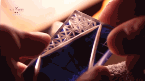 江户切子，走进如钻石般绚丽的琉璃光影