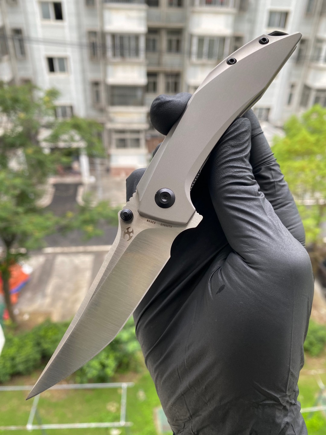 Kansept Knives Baku CPM-S35VN钢 钛合金柄 K1056A3