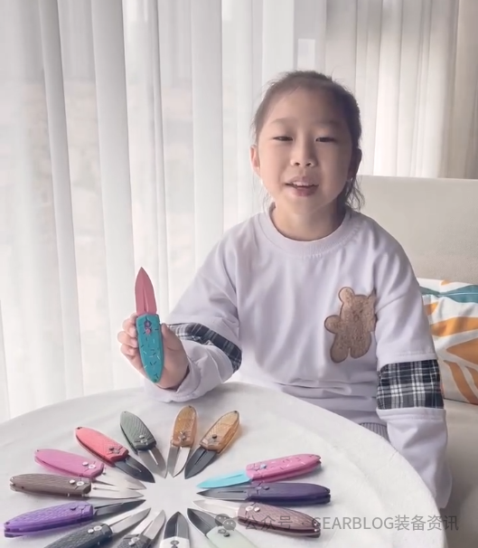 Bestech Knives 与8岁小设计师Gogo合作，共同推出全新刀具QUQU