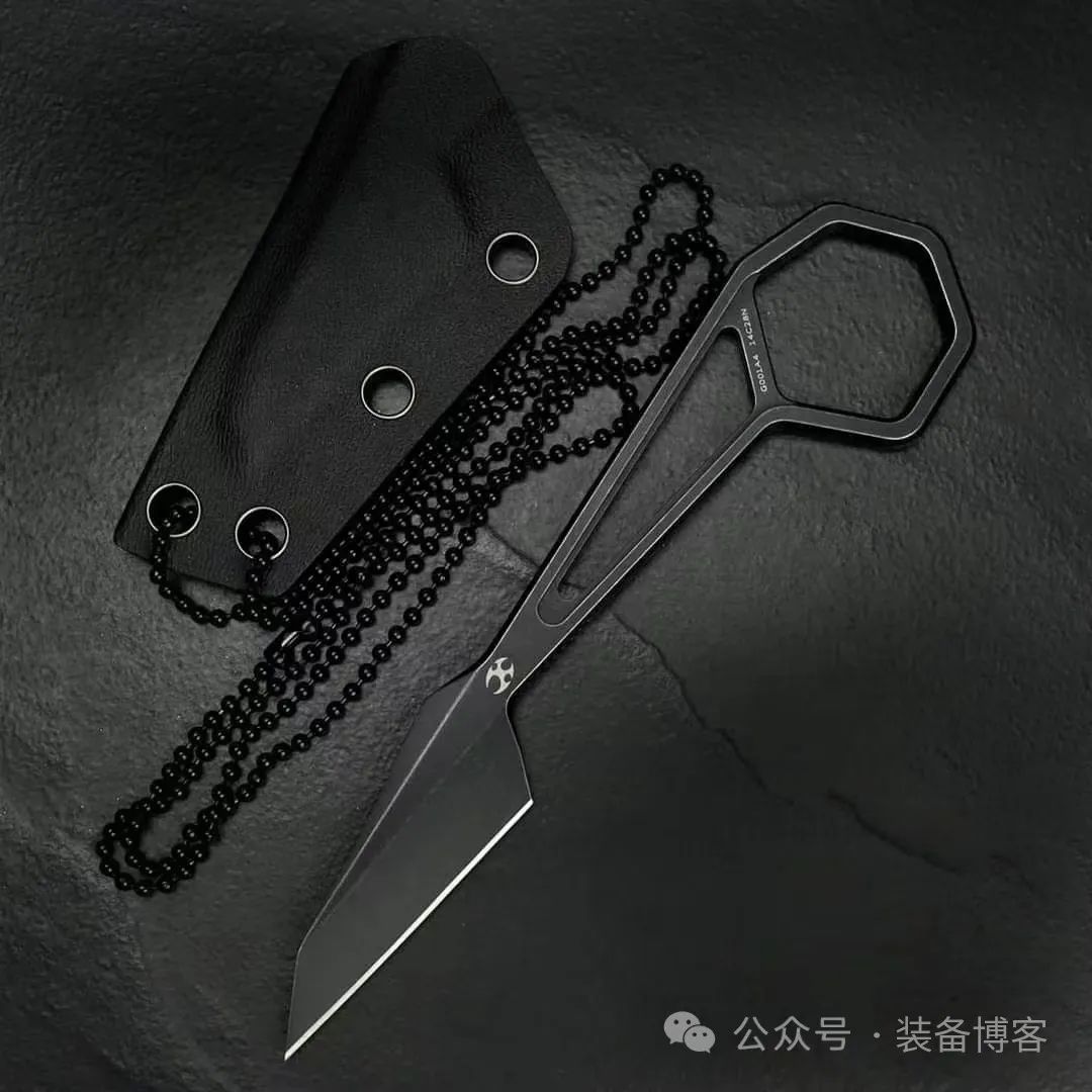 Kansept联手刀界恶棍HEX:充满几何美感的颈刀 Kansept联手刀界恶棍HEX:充满几何美感的颈刀