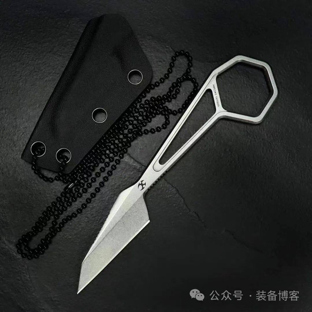 Kansept联手刀界恶棍HEX:充满几何美感的颈刀 Kansept联手刀界恶棍HEX:充满几何美感的颈刀