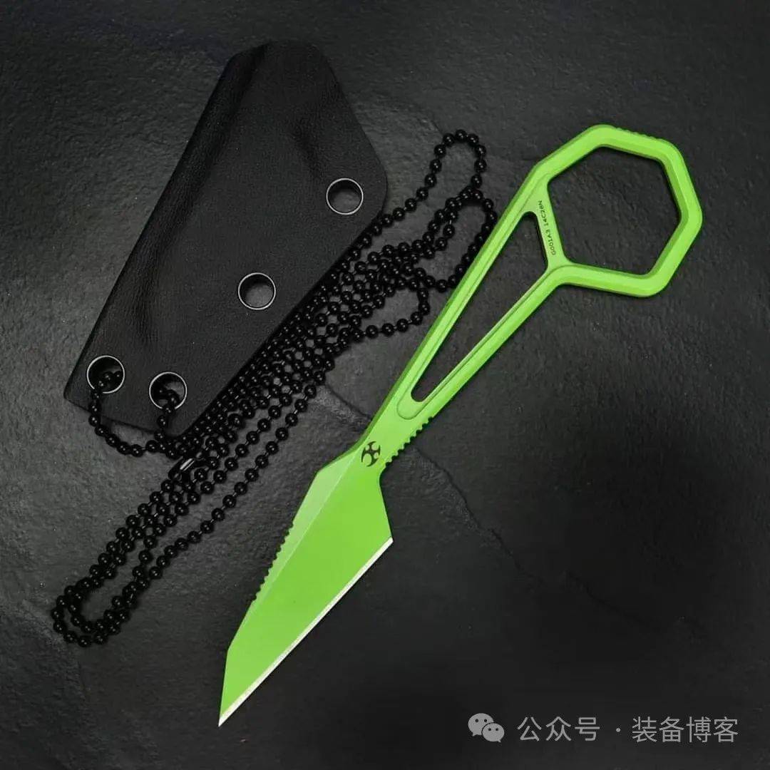 Kansept联手刀界恶棍HEX:充满几何美感的颈刀 Kansept联手刀界恶棍HEX:充满几何美感的颈刀