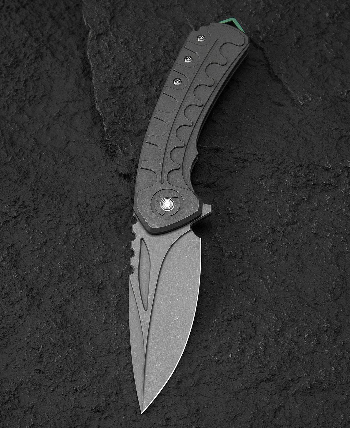 Bestech Knives Buwaya M390钢 钛合金柄 BT2203B 2560
