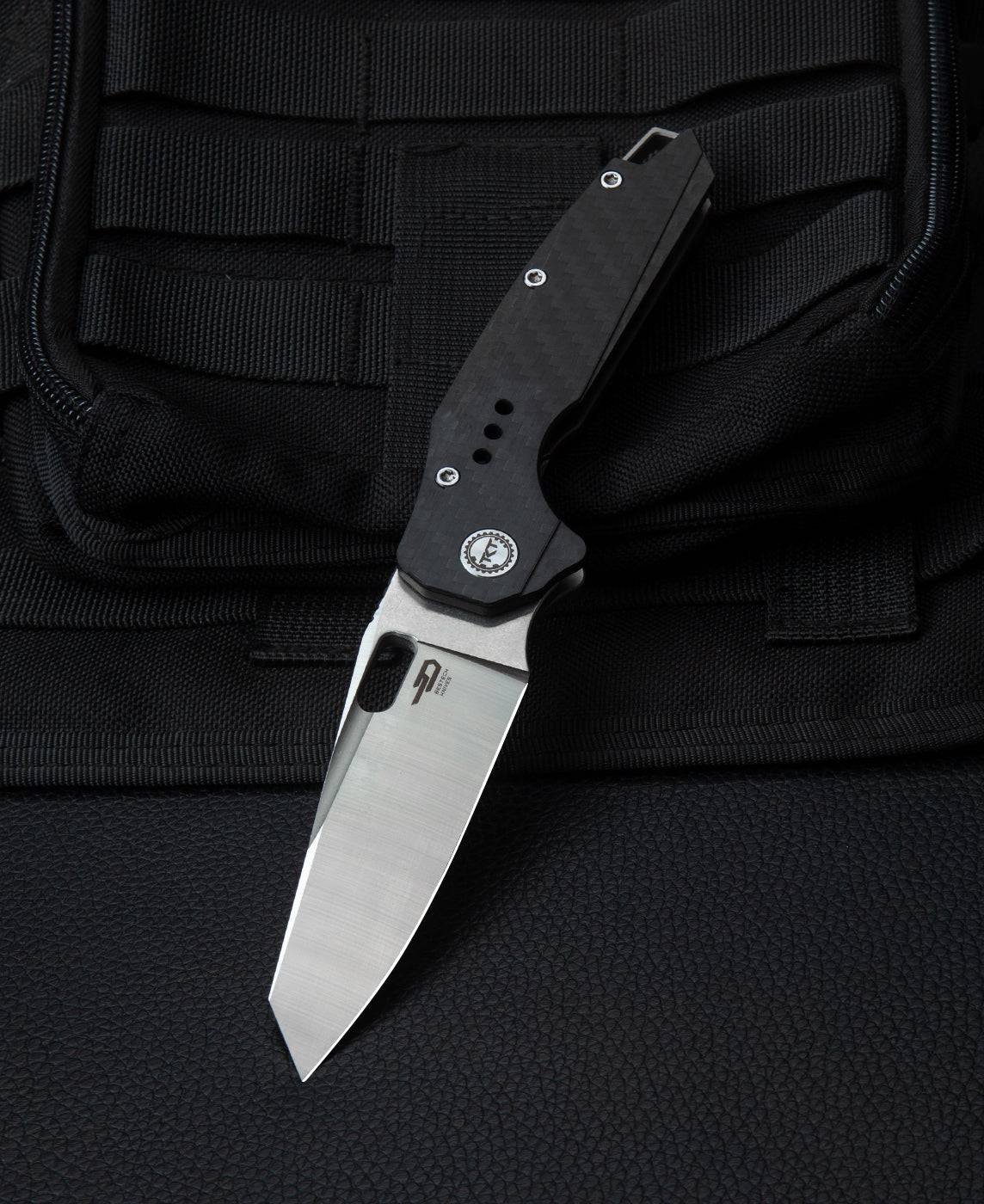 Bestech Knives NYXIE S35VN钢 碳纤维+钛合金柄 BT2209C 1980