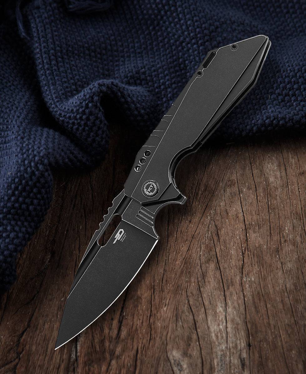 Bestech Knives SHODAN S35VN钢 钛合金柄 BT1910B 1760
