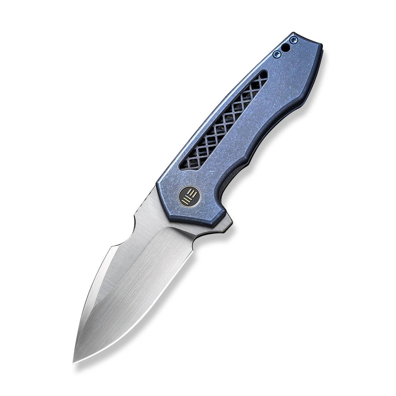 WEKNIFE Harpen CPM-20CV钢 钛合金柄 WE23019-2 蓝色 2188