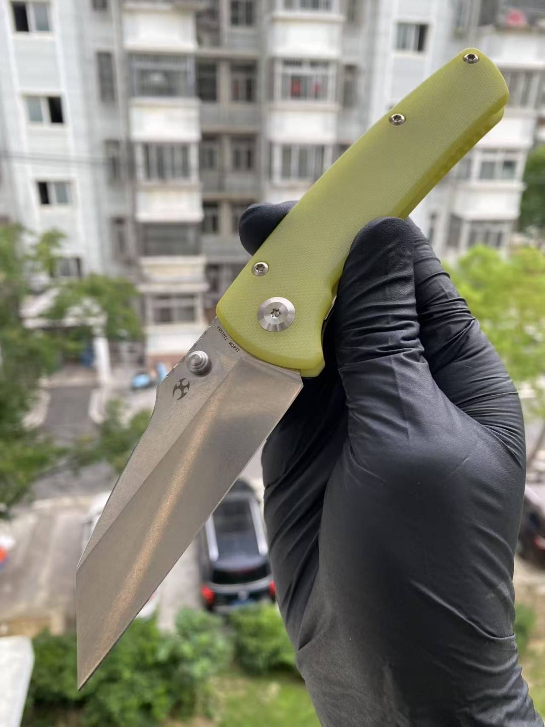 Kansept Main Street 154CM钢 G10手柄 T1015B3 黄色 558