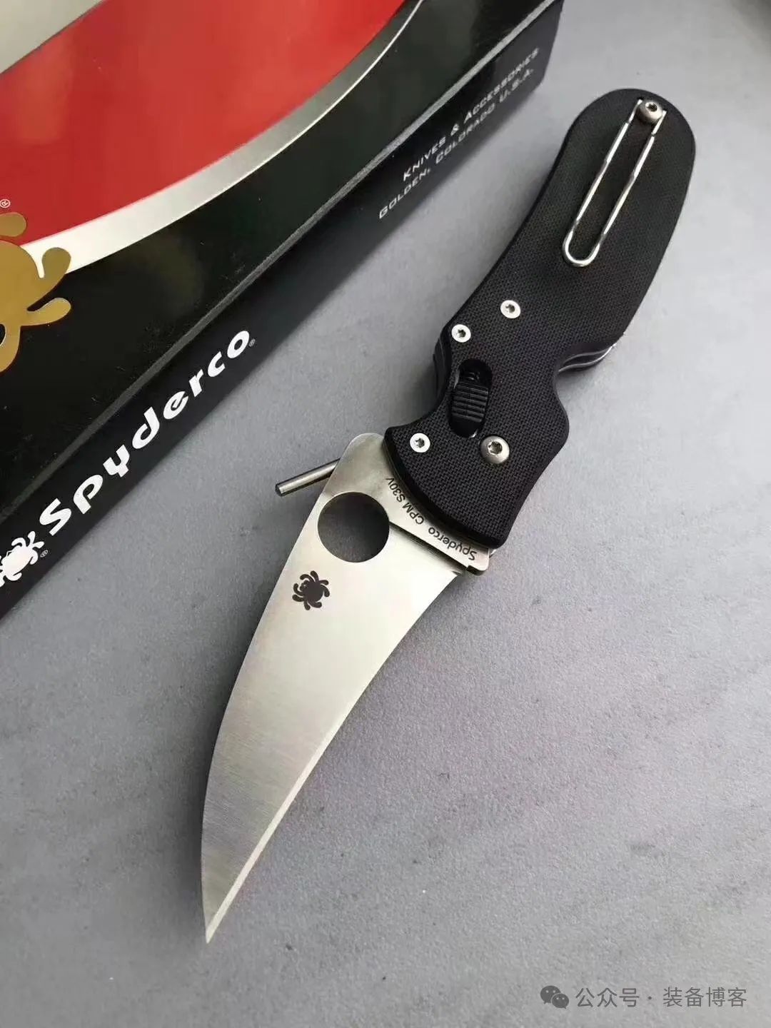 Spyderco P'Kal C103GP 折刀：丑到极致便是帅？