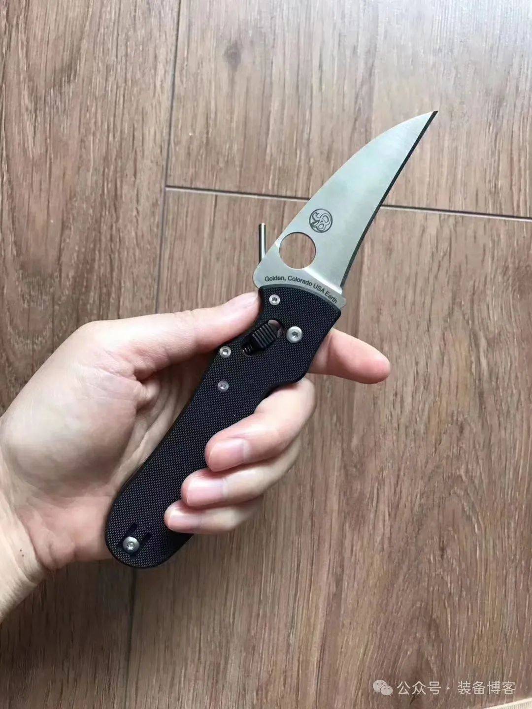 Spyderco P'Kal C103GP 折刀：丑到极致便是帅？