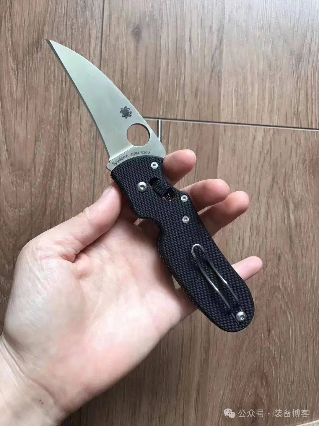 Spyderco P'Kal C103GP 折刀：丑到极致便是帅？