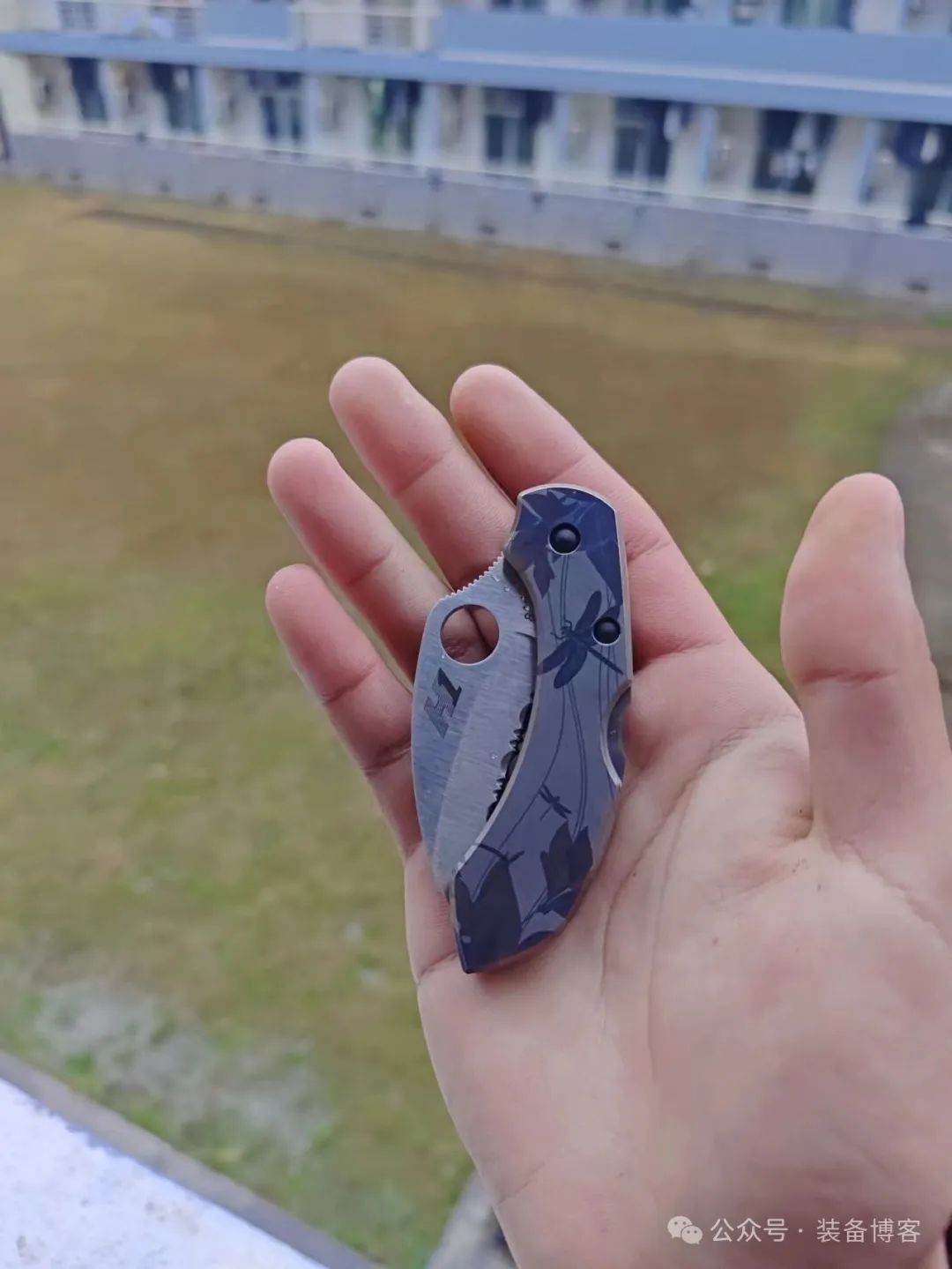 Spyderco蜘蛛 C28SYL2HB 蜻蜓折刀：超耐腐蚀的H1钢