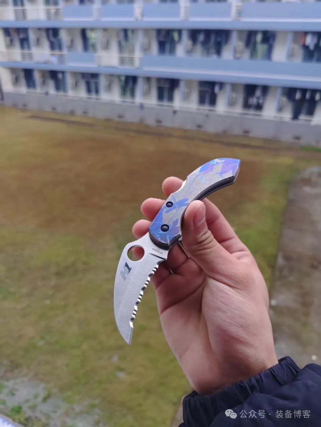 Spyderco蜘蛛 C28SYL2HB 蜻蜓折刀：超耐腐蚀的H1钢