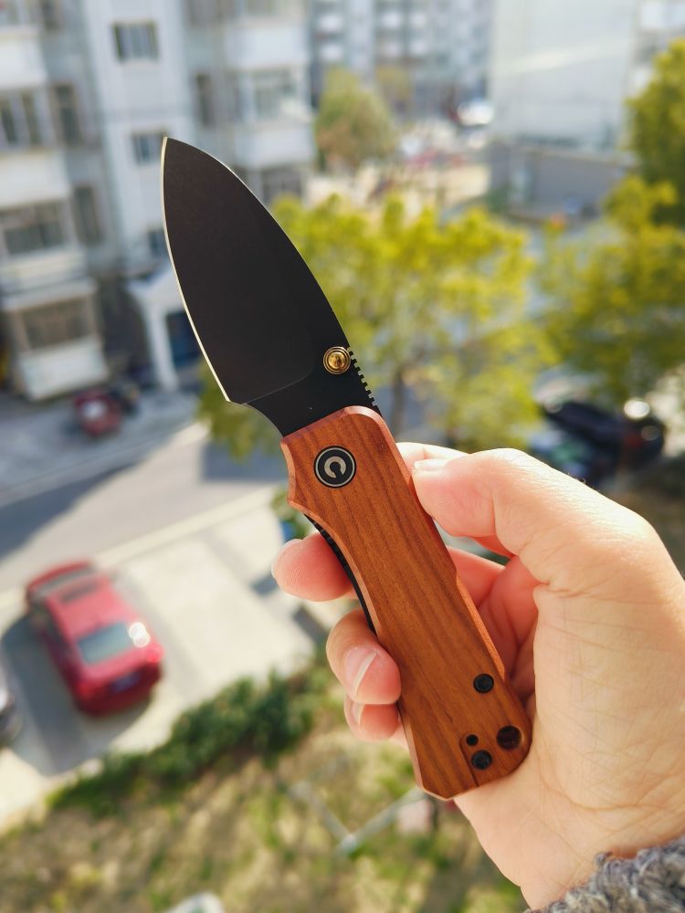 🔥 CIVIVI Baby Banter Nitro-V钢 木柄 C19068SB-2 木色 540