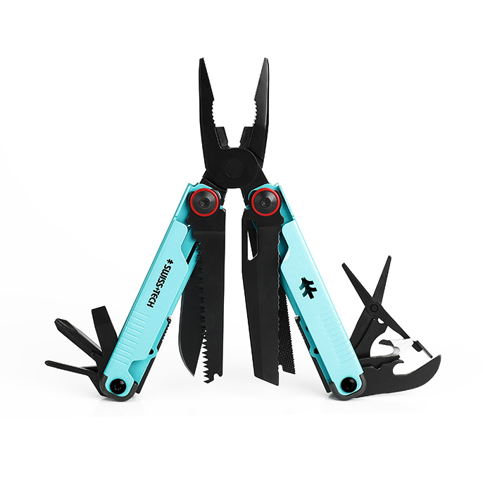 SWISS+TECH 16合1多功能钳  湖绿色 268