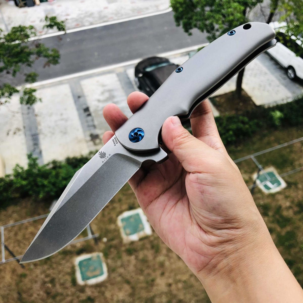 【寄售】Kizer KI4468 S35VN钢 钛合金柄 550