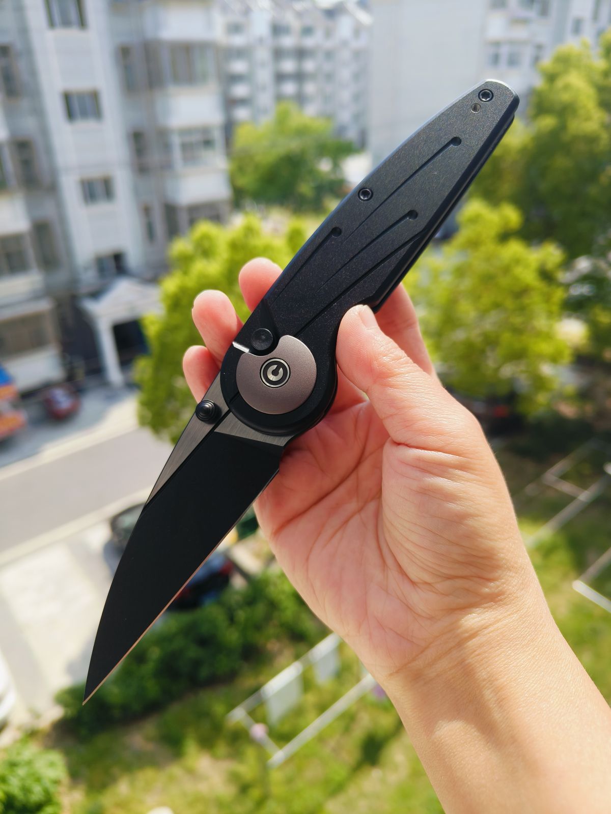 🔥 CIVIVI Starflare Nitro-V钢 铝合金柄 C23052-1 黑色 621