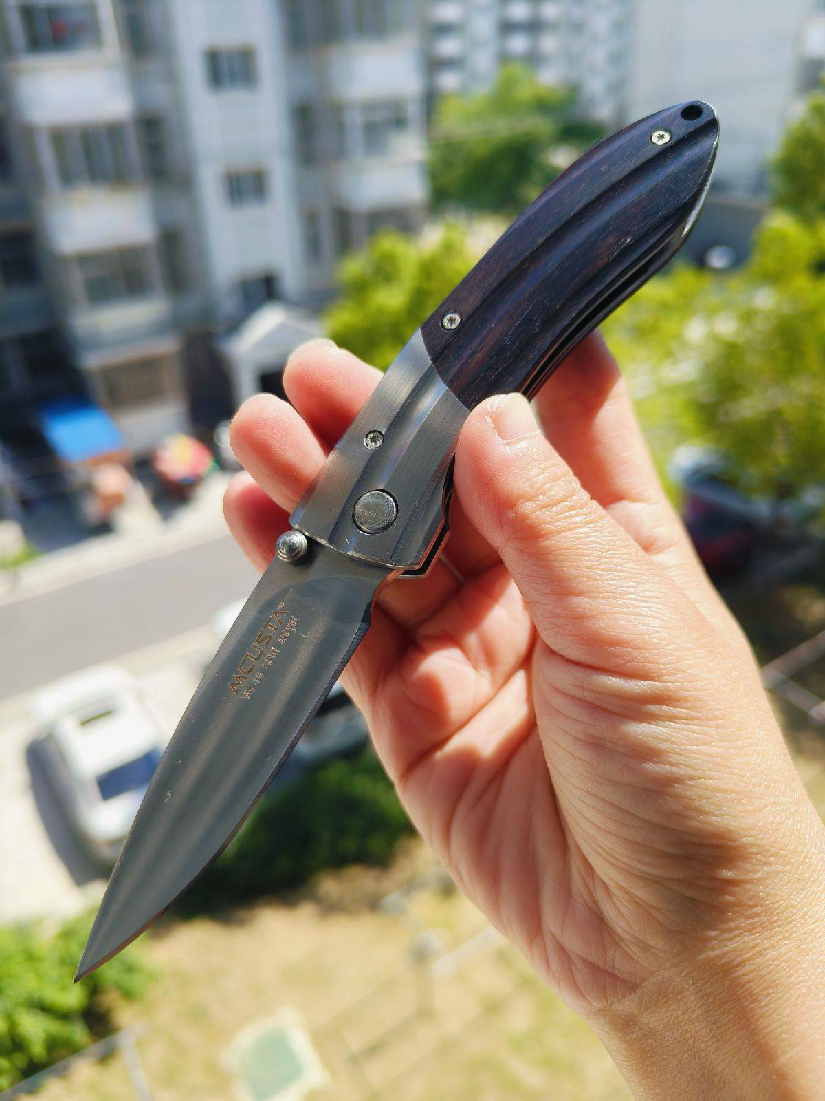 【特惠】Mcusta VG10钢 不锈钢+木柄 MC-0142 钢本+木色 原价1580 特惠699