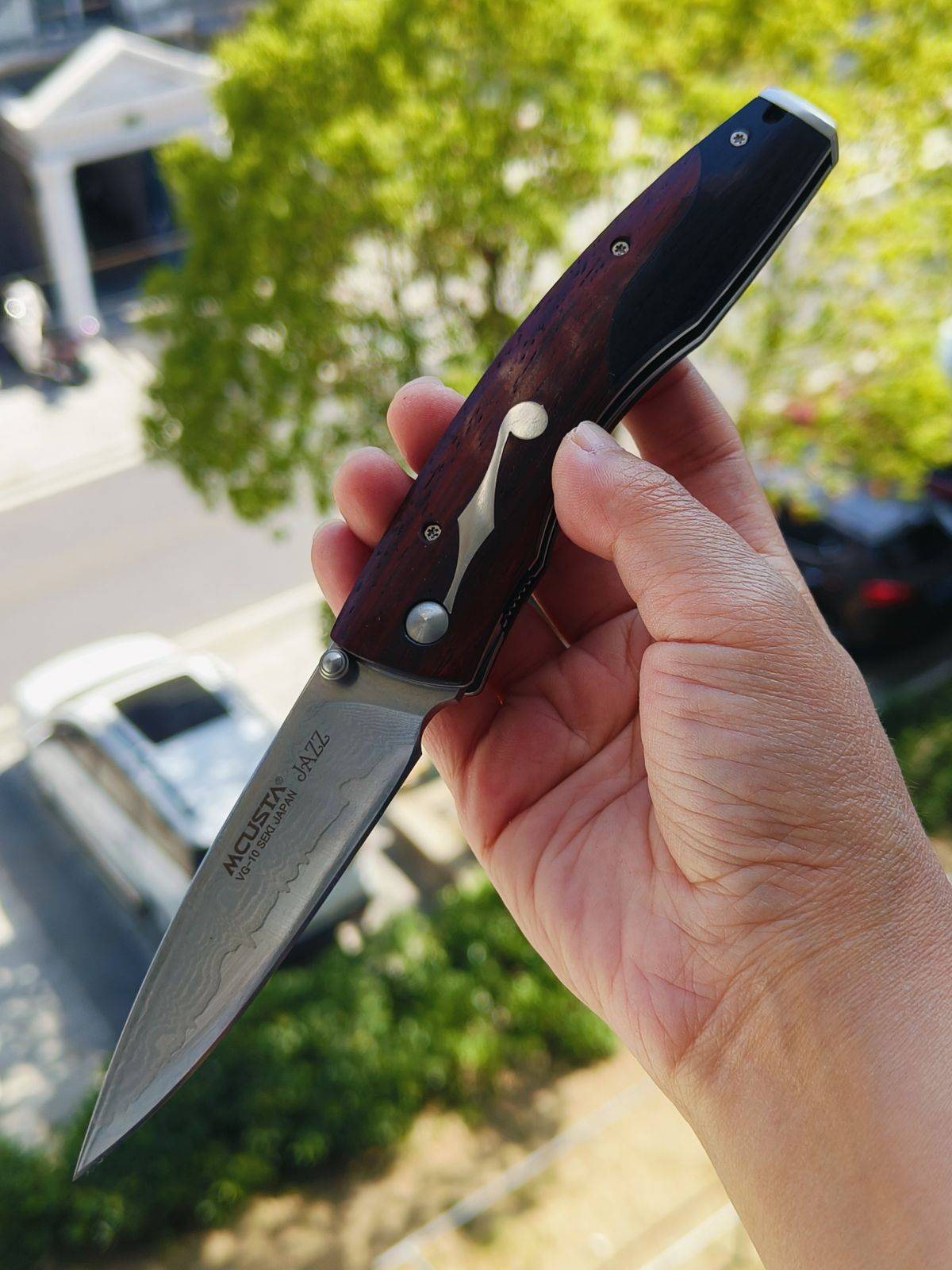 【特惠】Mcusta 大马士革钢 木柄 MC-0171D 木色 原价1860 特惠899