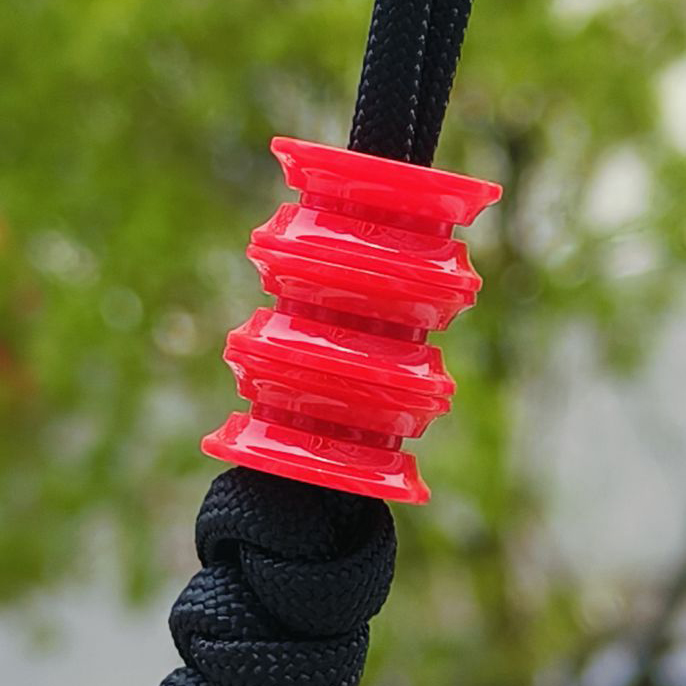 SSD工作室 红色树脂刀坠 刀具装饰 三个一组 28