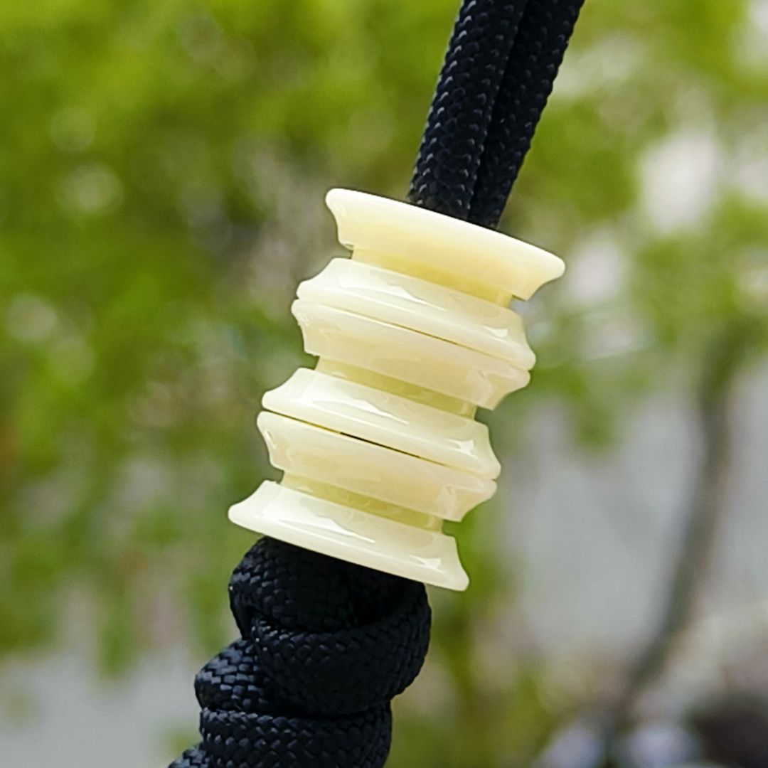 SSD工作室 奶白色树脂刀坠 刀具装饰 三个一组 28