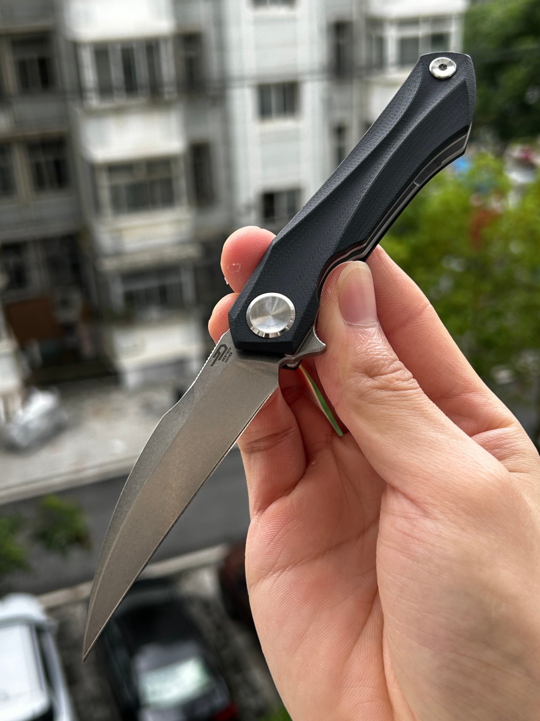 Bestech Ivy 14C28N钢 G10柄 BG59A 黑色 449