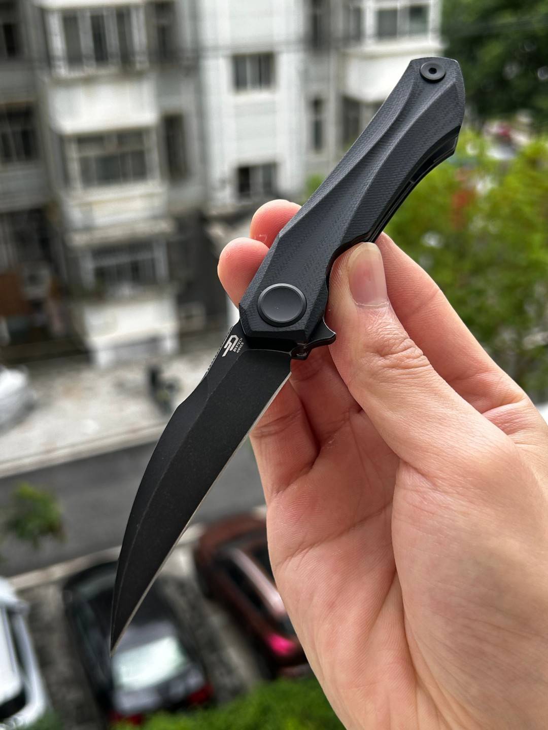 Bestech Ivy 14C28N钢 G10柄 BG59E 黑色 449