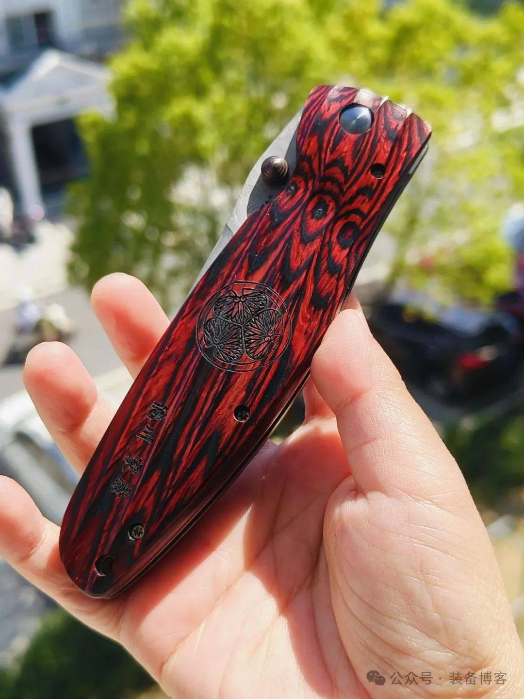 日本传统工艺的现代演绎:传世家徽德川家康折刀 日本传统工艺的现代演绎:传世家徽德川家康折刀