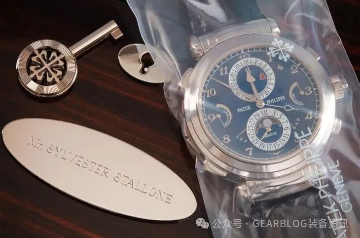 明星也缺钱？史特龙名表拍卖，罕见未拆封百达翡丽现身