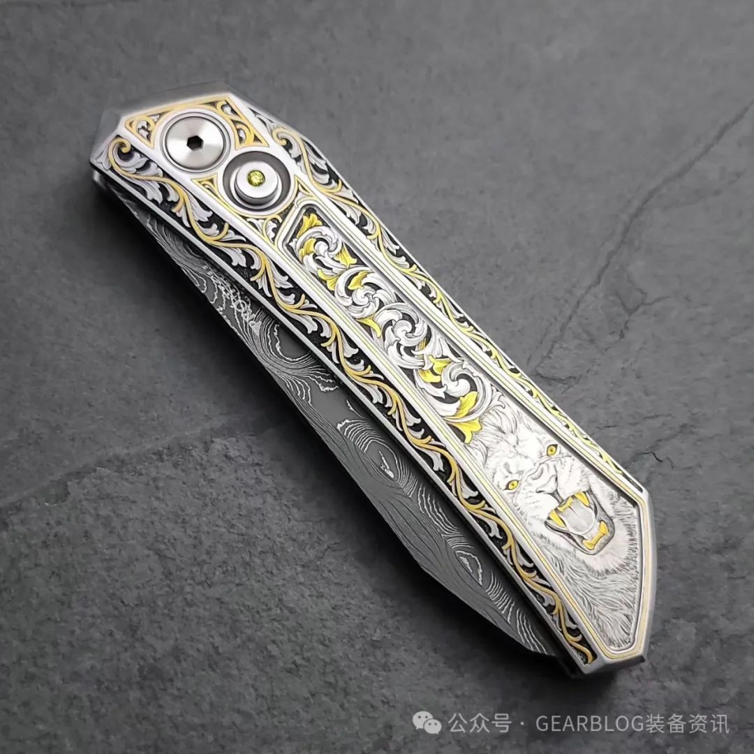 超技术与著名雕刻师 Gabriel Keeling合作，为 Blade Show 2024 带来新作品