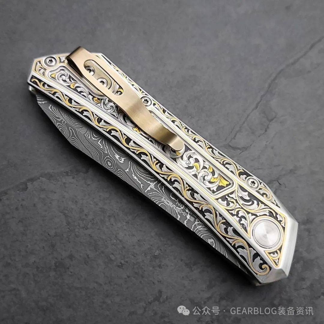 超技术与著名雕刻师 Gabriel Keeling合作，为 Blade Show 2024 带来新作品