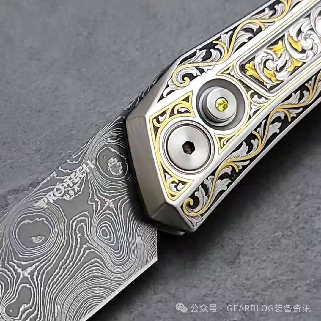 超技术与著名雕刻师 Gabriel Keeling合作，为 Blade Show 2024 带来新作品