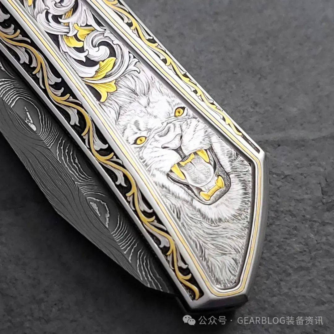 超技术与著名雕刻师 Gabriel Keeling合作，为 Blade Show 2024 带来新作品