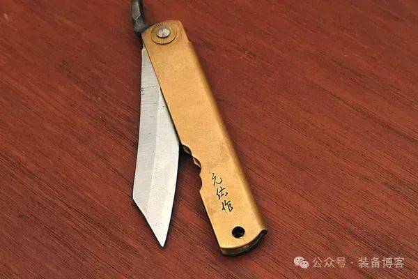 价低质优：参考日本武士刀制作工艺的传统折刀肥后守