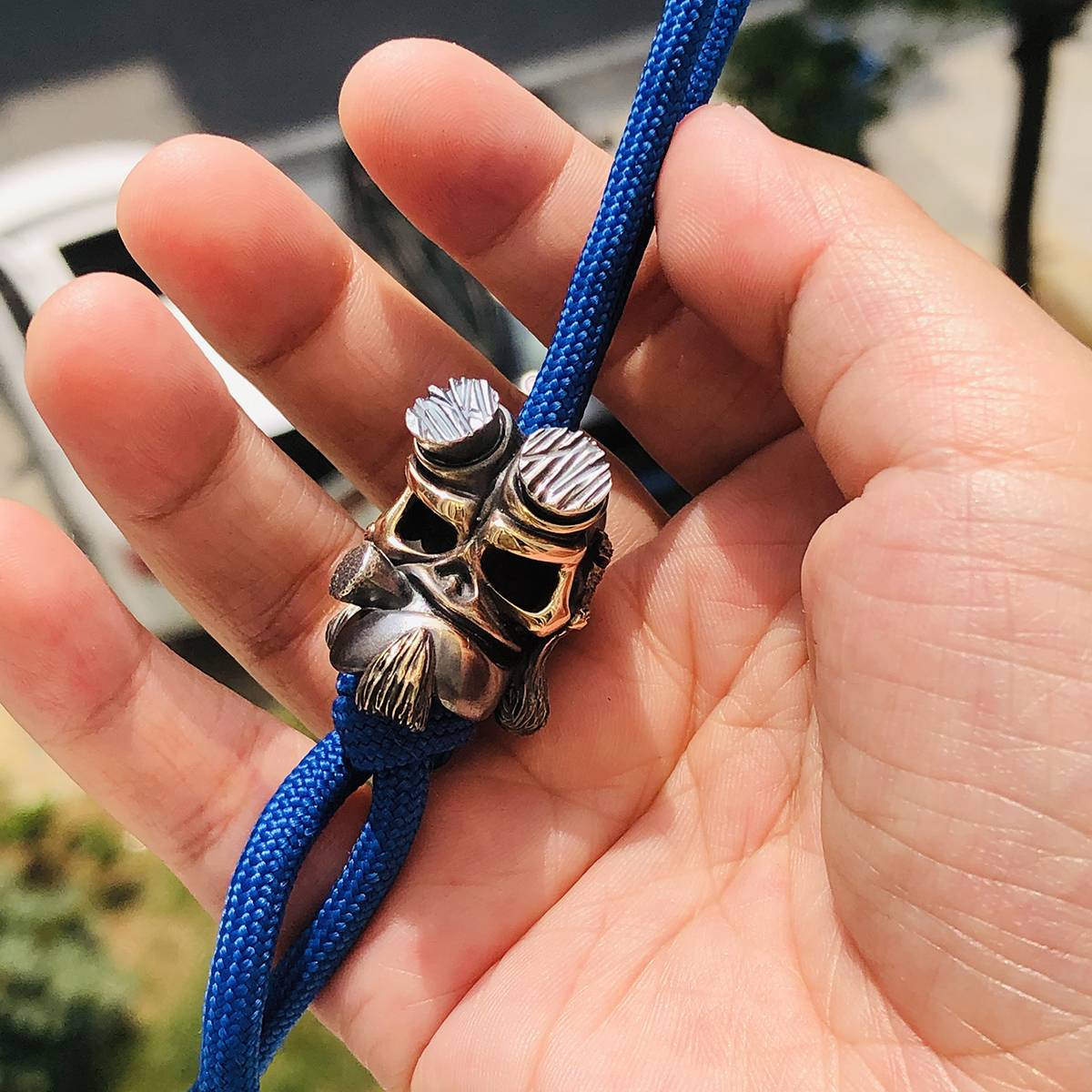 Cpprhd 地狱男爵吊坠刀坠饰品 铜+银版本