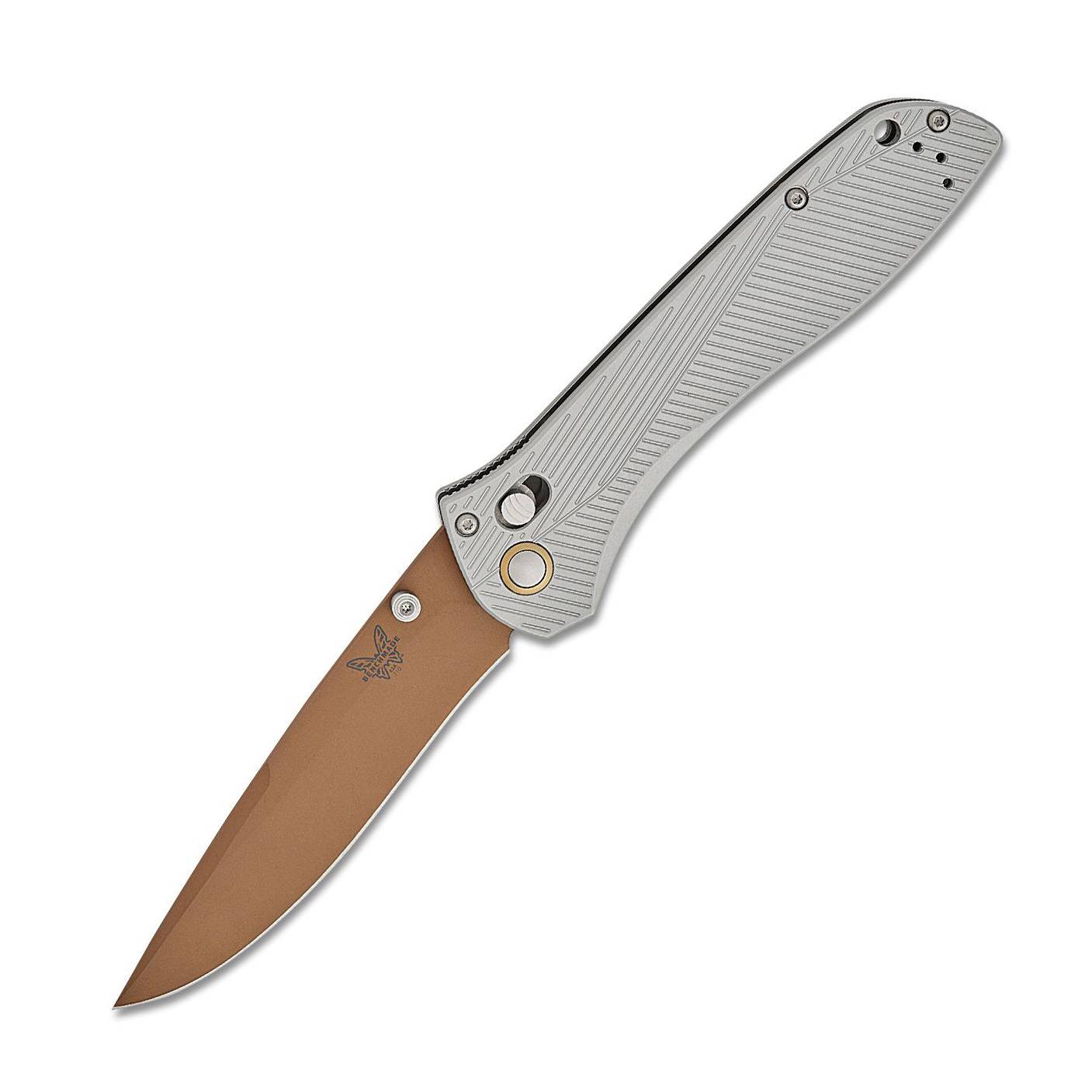 Benchmade Seven | Ten CPM-S90V钢 铝合金柄 710FE-24 银色 3200