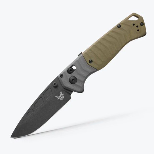 Benchmade PSK Magnacut钢 G10柄 593BK 绿色 2650