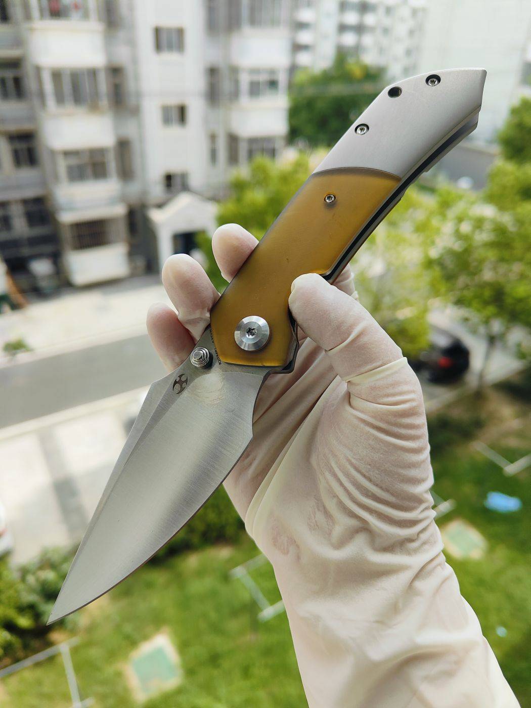 Kansept Fenrir CPM-S35VN钢 Ultem+钛柄 K1034P1