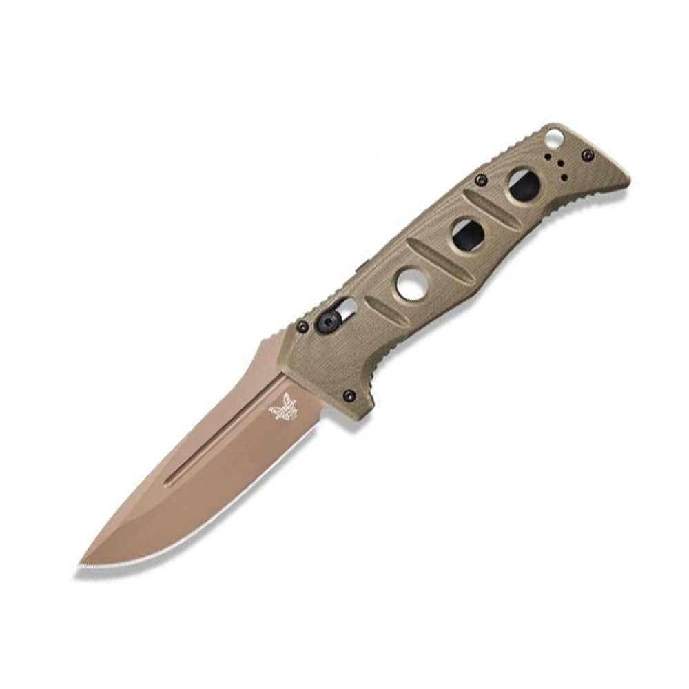 Benchmade AUTO Adamas CPM-CruWear钢 G10柄 2750FE-2 沙色 2799
