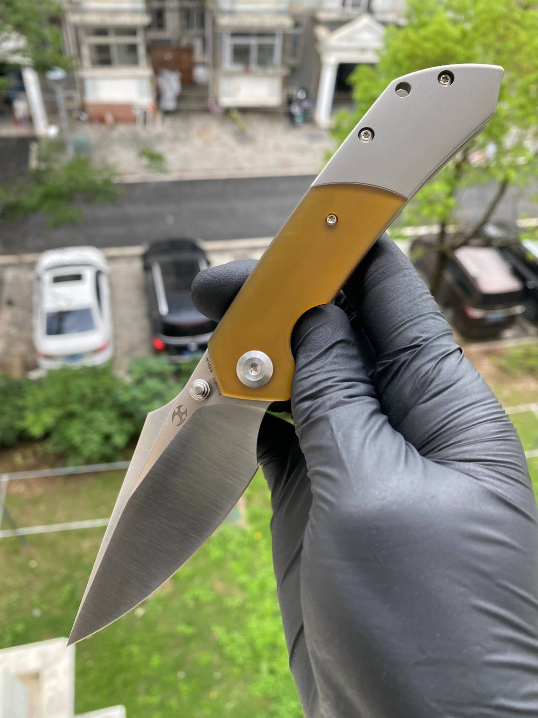 Kansept Fenrir CPM-S35VN钢 Ultem+钛柄 K1034P1