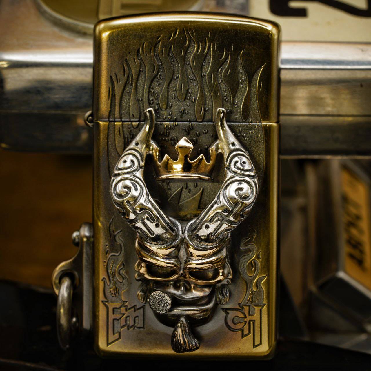 🚫 Cpprhd 地狱男爵定制煤油打火机 大乐透产品